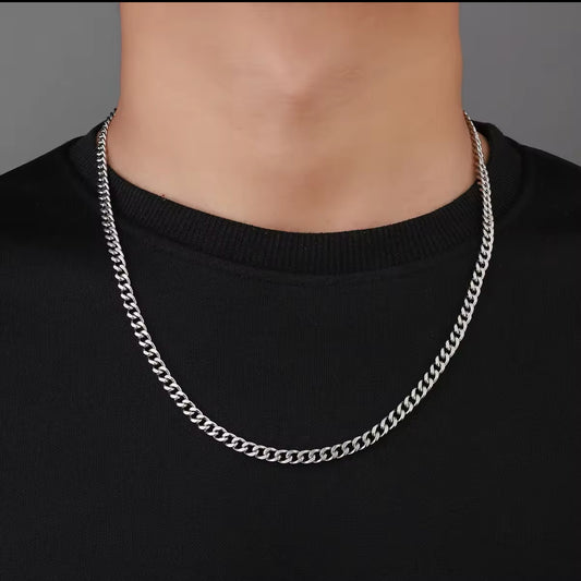 Cuban Chain 5mm (Silver)