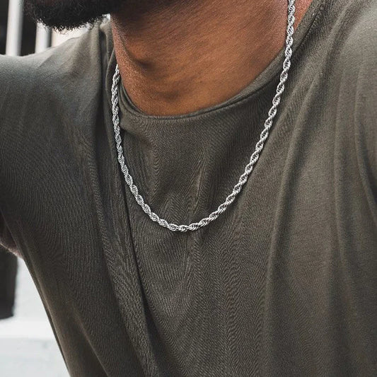 Cuban Chain Silver Rope | 3mm