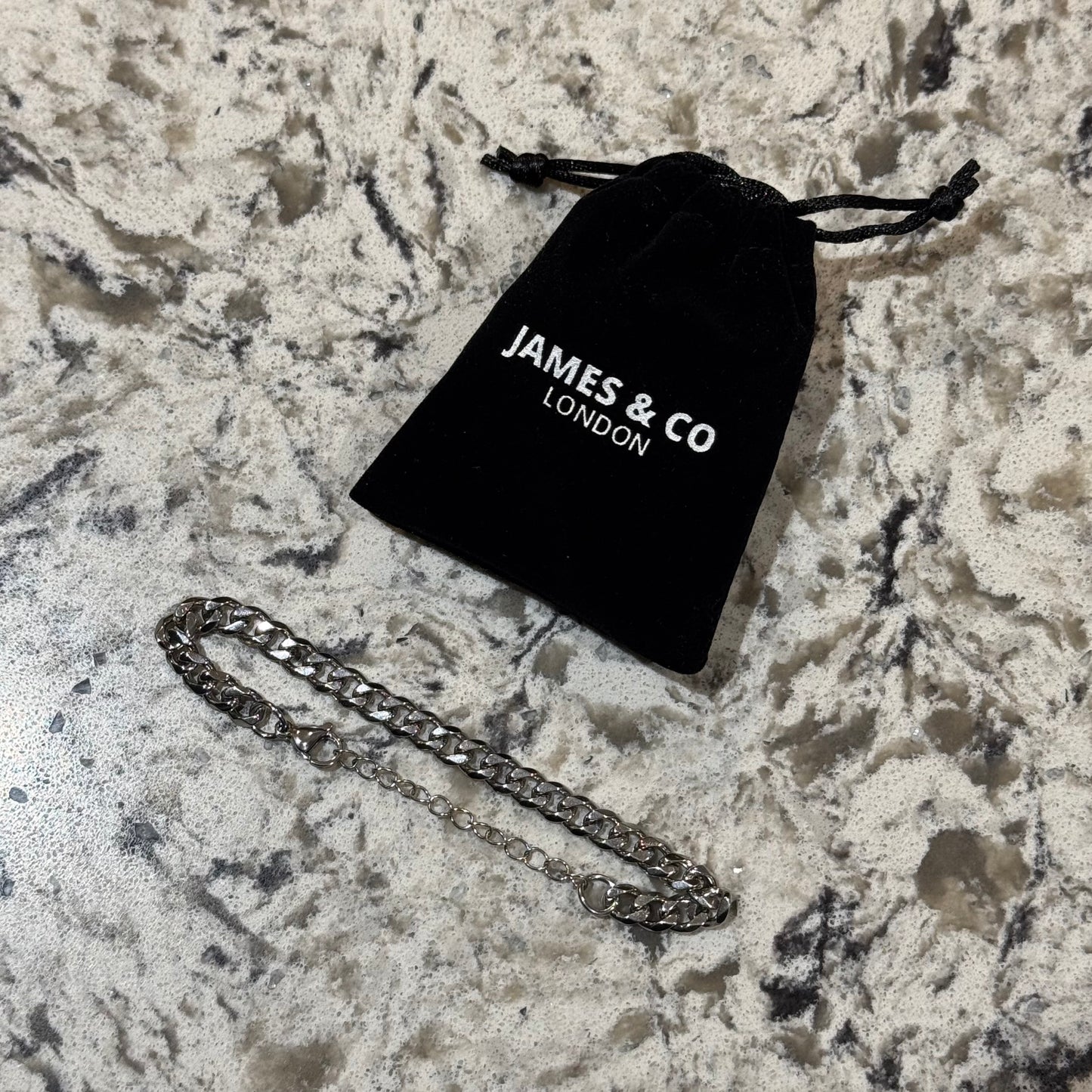 Cuban Link Bracelet (Silver)