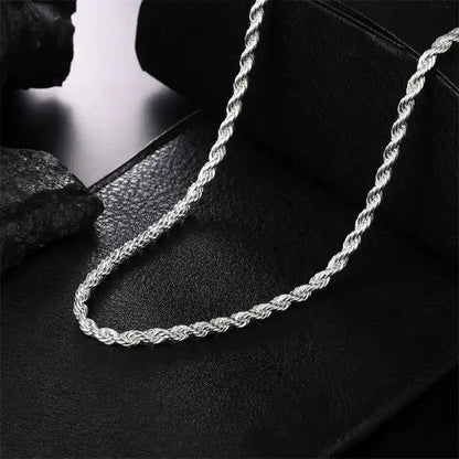 Cuban Chain Silver Rope | 3mm