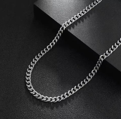 Cuban Chain 8mm (Silver)