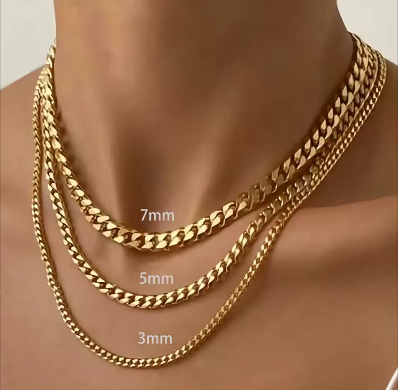 Cuban Chain (Gold) | 5mm