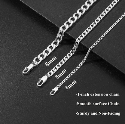 Sterling Silver Cuban Link Bracelet