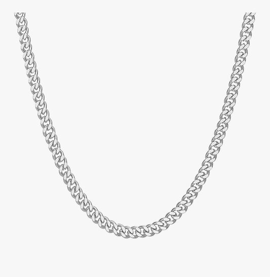 Cuban Chain 8mm (Silver)