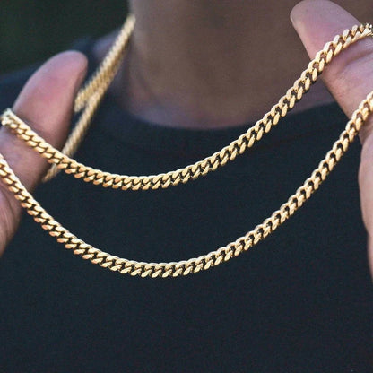 Cuban Chain (Gold) | 5mm