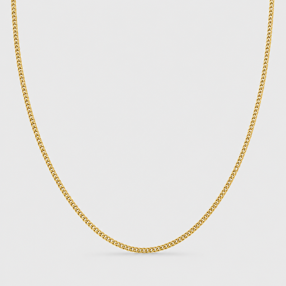 Cuban Chain (Gold) | 3mm