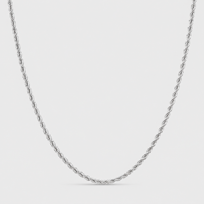 Cuban Chain Silver Rope | 3mm