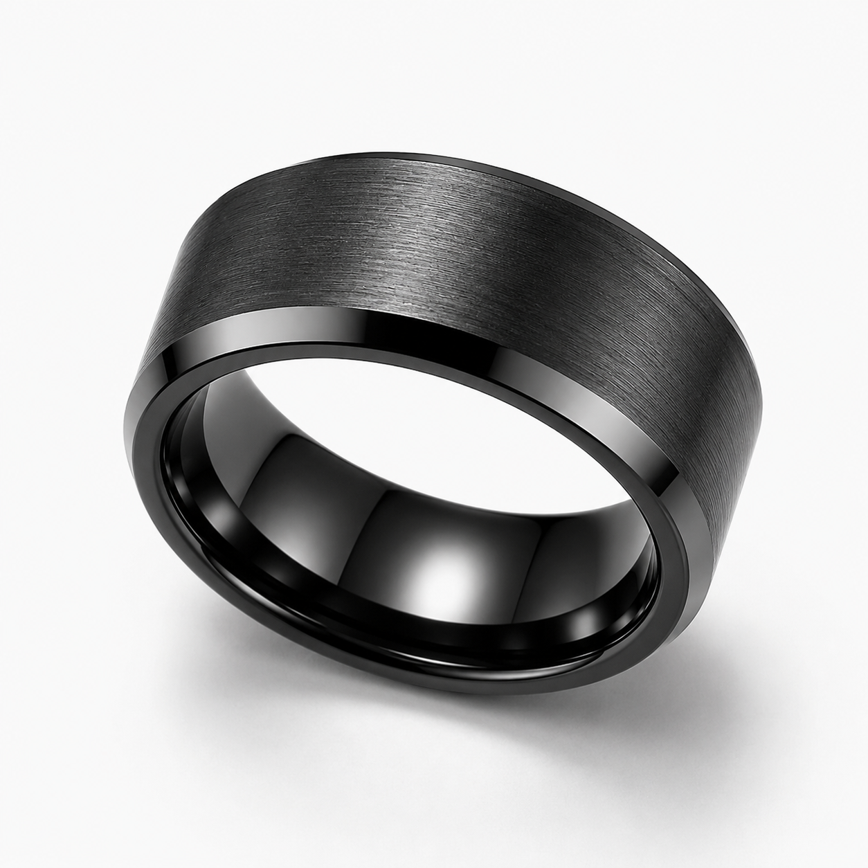 Men’s Stainless Steel Statement Ring