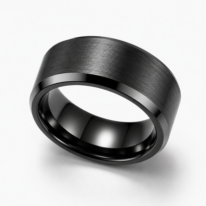 Men’s Stainless Steel Statement Ring