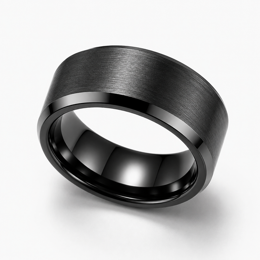 Men’s Stainless Steel Statement Ring