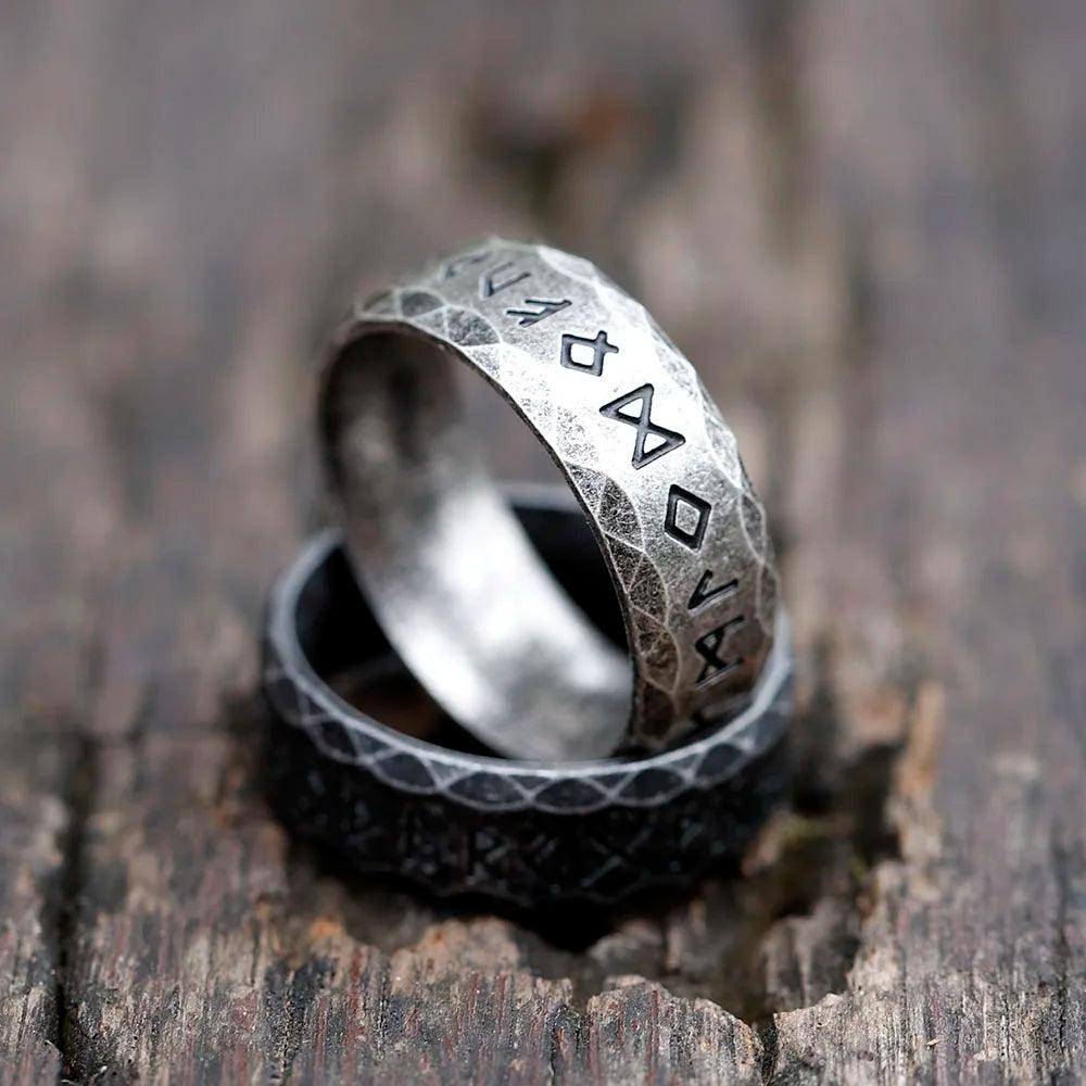Men's 316L Stainless Steel Viking Ring
