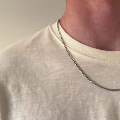 Cuban Chain 3mm (Silver)