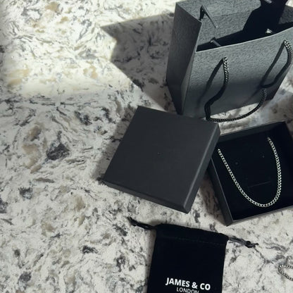 3mm Cuban Chain & Bracelet Gift Set (Silver)